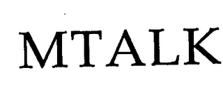 MTALK logo