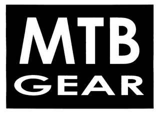 MTB GEAR logo