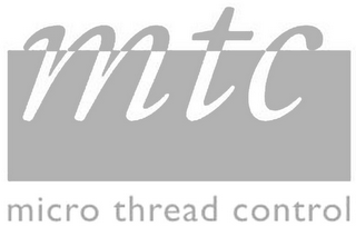 MTC MICRO THREAD CONTROL logo
