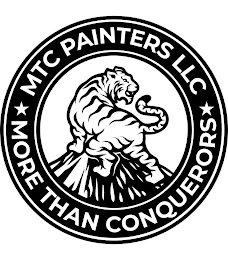 MTC PAINTERS LLC MORE THAN CONQUERORS logo