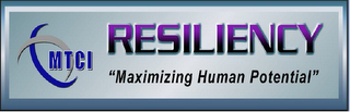 MTCI RESILIENCY "MAXIMIZING HUMAN POTENTIAL" logo