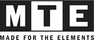 MTE MADE FOR THE ELEMENTS logo