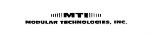 MTI MODULAR TECHNOLOGIES, INC. logo