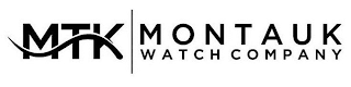 MTK | MONTAUK WATCH COMPANY logo