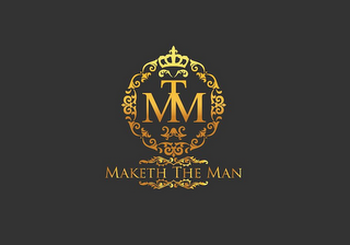 MTM MAKETH THE MAN logo