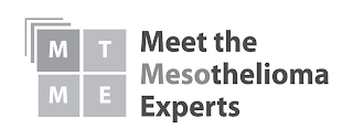 MTME MEET THE MESOTHELIOMA EXPERTS logo