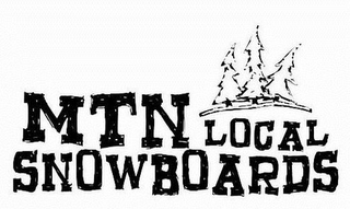 MTN LOCAL SNOWBOARDS logo