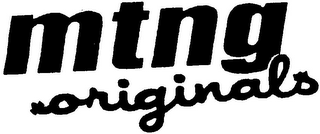 MTNG ORIGINALS logo