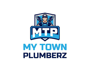 MTP INSIDE MY TOWN PLUMBERZ logo