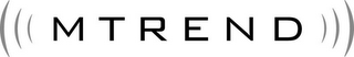 MTREND logo