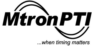 MTRONPTI ...WHEN TIMING MATTERS logo