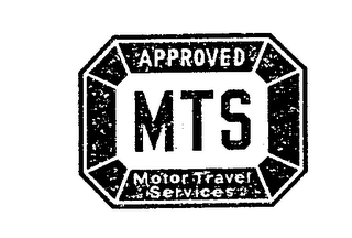 MTS APPROVED MOTOR TRAVEL SERVICES logo