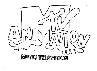 MTV ANIMATION MUSIC TELEVISION logo