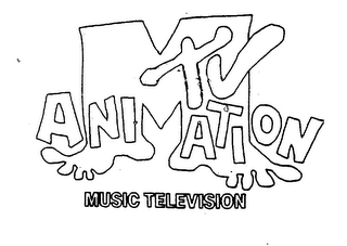 MTV ANIMATION MUSIC TELEVISION logo