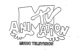 MTV ANIMATION MUSIC TELEVISION logo