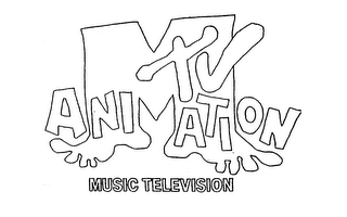 MTV ANIMATION MUSIC TELEVISION logo