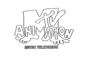 MTV ANIMATION MUSIC TELEVISION logo