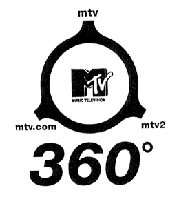 MTV MTV MUSIC TELEVISION MTV.COM MTV2 360 logo