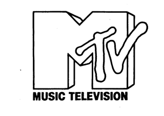 MTV MUSIC TELEVISION logo