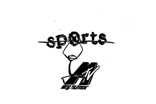 MTV MUSIC TELEVISION SPORTS logo