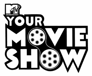 MTV MUSIC TELEVISION YOUR MOVIE SHOW logo