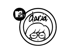 MTV'S DARIA MUSIC TELEVISION logo