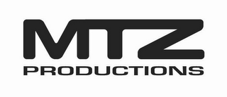 MTZ PRODUCTIONS logo