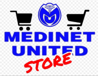 MU MEDINET UNITED STORE logo