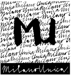 MU MILANO UNICA logo