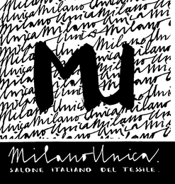 MU MILANO UNICA SALONE ITALIANO DEL TESSILE logo