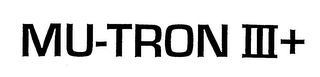 MU-TRON III+ logo