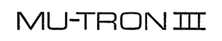 MU-TRON III logo