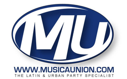 MU WWW.MUSICAUNION.COM THE LATIN & URBAN PARTY SPECIALIST logo