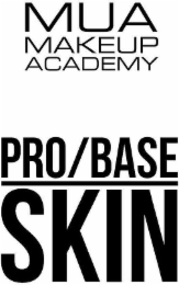 MUA MAKEUP ACADEMY PRO/BASE SKIN logo