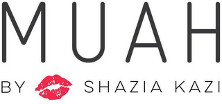 MUAH BY SHAZIA KAZI logo