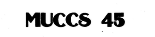 MUCCS 45 logo