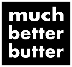 MUCH BETTER BUTTER logo