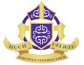 MUCH OBLIGED ELECTUS E PLURIBUS UNUM logo
