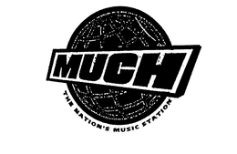 MUCH THE NATION'S MUSIC STATION logo