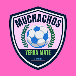 MUCHACHOS YERBA MATE ARGENTINA logo