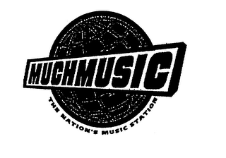 MUCHMUSIC THE NATION'S MUSIC STATION logo