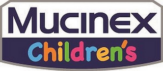 MUCINEX CHILDREN'S logo