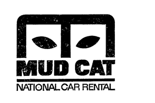 MUD CAT NATIONAL CAR RENTAL logo