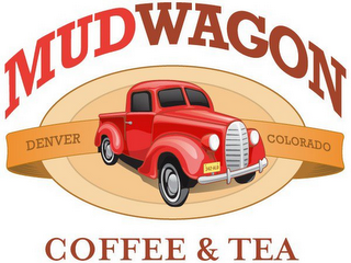 MUD WAGON COFFEE AND TEA DENVER COLORADO 342-ALD logo
