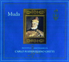 MUDA PRODOTTO E IMBOTTIGLIATO DA CARLO MASSIMILIANO GRITTI logo