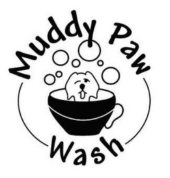 MUDDY PAW WASH logo