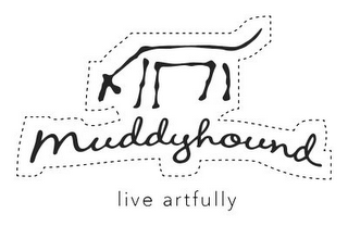 MUDDYHOUND LIVE ARTFULLY logo