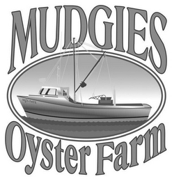 MUDGIES OYSTER FARM MJ'S FATE logo