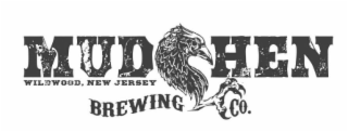 MUDHEN BREWING CO. WILDWOOD, NEW JERSEY logo