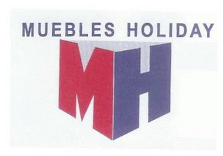 MUEBLES HOLIDAY MH logo